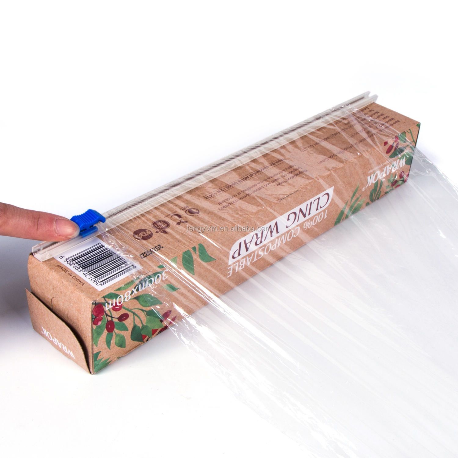compostable PLA cling film wrap